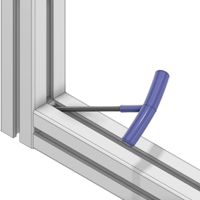 41-002-0 MODULAR SOLUTIONS PROFILE FASTENER<br>SPEEDLOCK HIDDEN PROFILE CONNECTOR C